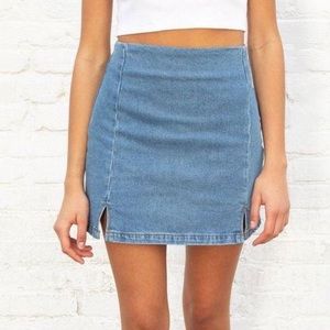 brandy melville denim cara skirt